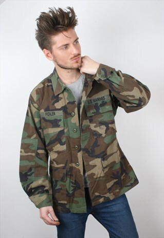 VINTAGE US MARINES CAMOUFLAGE JACKET