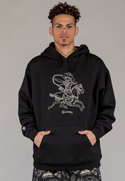 Grimey The Clout Numidians Hoodie in Black