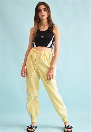 90'S RETRO ATHLEISURE SPORTS PASTEL TRACKSUIT BOTTOMS