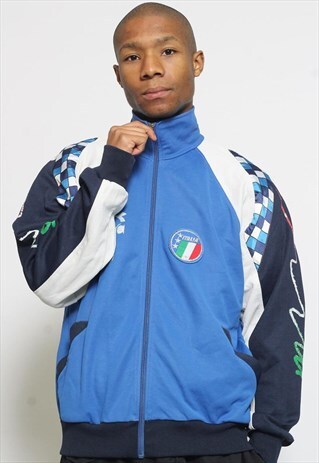 VINTAGE DIADORA ITALY TRACK JACKET