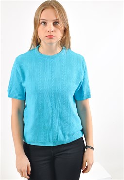 Vintage 90's short sleeve knitted t-shirt