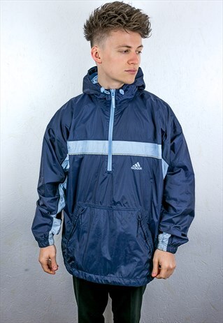 VINTAGE ADIDAS 1/2 ZIP PULLOVER JACKET