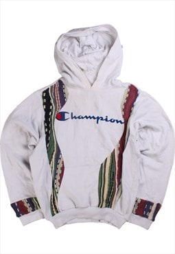 Vintage 90's Champion Hoodie Rework Coogi Pullover