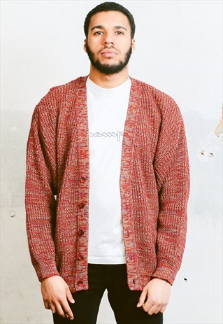 VINTAGE WRANGLER CHUNKY KNIT CARDIGAN