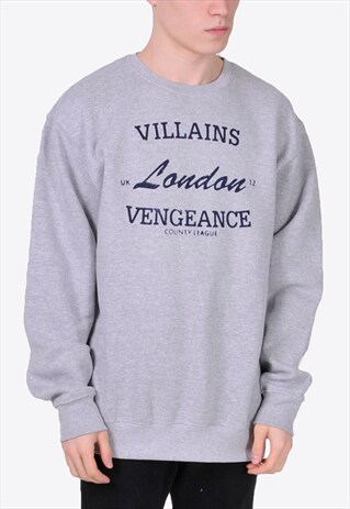 GREY LONDON LEAGUE SWEATSHIRT