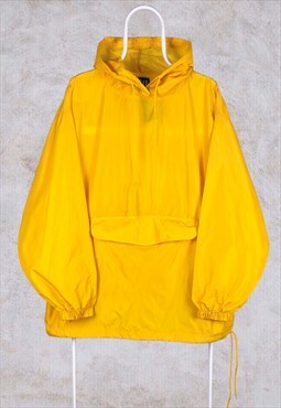 Vintage Gap Yellow Pullover Cagoule Jacket XL