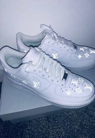 REFLECTIVE LV INSPIRED CUSTOM TRAINERS