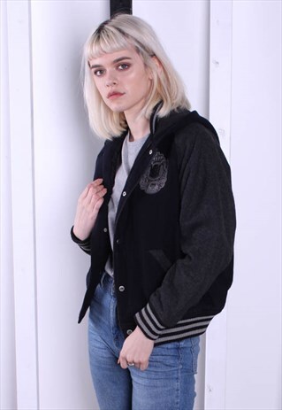 VINTAGE 90S VARSITY BOMBER JACKET. AMERICAN/ USA JACKET