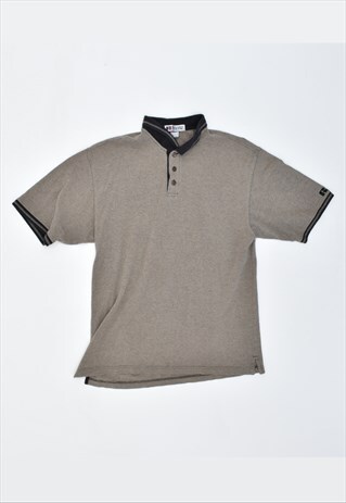 VINTAGE 90'S RUSSELL ATHLETIC POLO SHIRT GREY