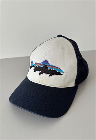 VINTAGE PATAGONIA TRUCKER CAP HAT