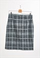 VINTAGE 90S CHECKERED SKIRT