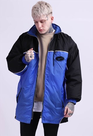 VINTAGE NIKE PADDED BIG LOGO JACKET