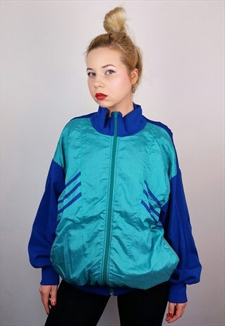VINTAGE SVEN OLSON UNISEX TRACK JACKET/WINDBREAKER