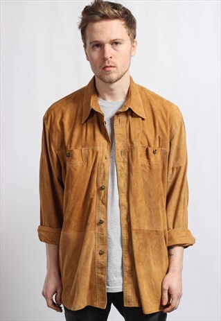 VINTAGE SUEDE SHIRT