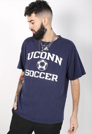 VINTAGE ADIDAS T-SHIRT BLUE