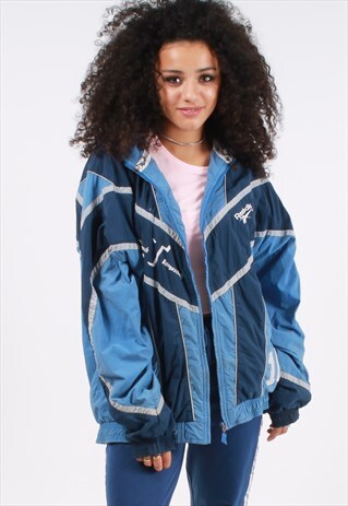 VINTAGE REEBOK LIGHTWEIGHT FESTIVAL WINDBREAKER JACKET