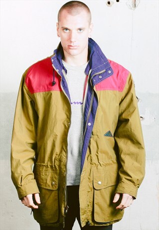 VINTAGE BOLD WINTER PARKA COAT