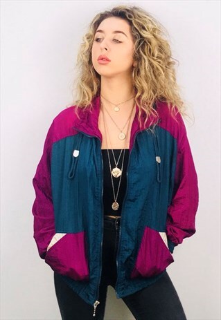 VINTAGE OVERSIZED SHELL JACKET