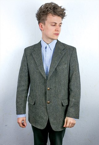 VINTAGE HARRIS TWEED BLAZER