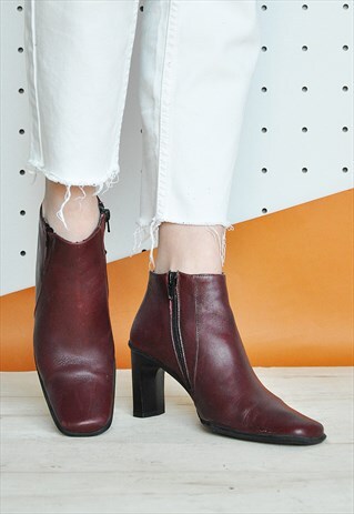 90S ANKLE BOOTS