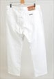 VINTAGE 00S JEANS IN WHITE