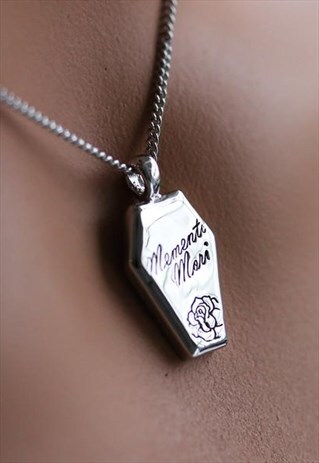 MEMENTO MORI COFFIN NECKLACE