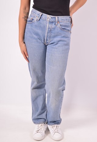 VINTAGE LEVI'S 501 JEANS STRAIGHT BLUE
