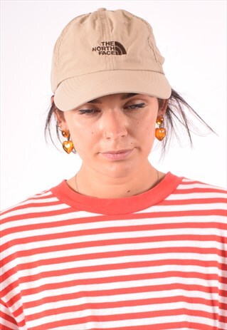 THE NORTH FACE WOMENS VINTAGE CAP ONE SIZE KHAKI 90S