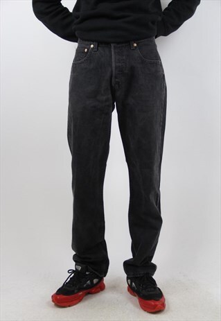 VINTAGE LEVIS BLACK FADED JEANS
