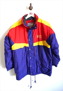 Vintage Skiing Jacket Tracksuit Outwear Activewear Bright