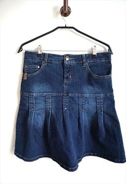 Vintage Denim Midi Mini Pencil Skirt Skirts High Waist