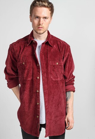 VINTAGE OVERSIZED CORDUROY SHIRT