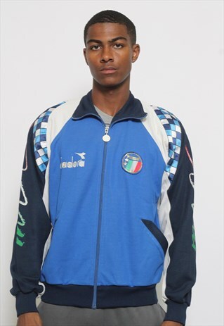 VINTAGE DIADORA ITALIA TRACK JACKET