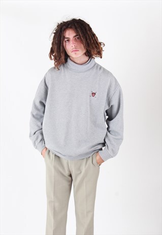 VINTAGE POLO GOLF TURTLE NECK SWEATSHIRT