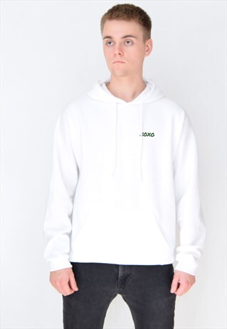 WHITE XOXO (GREEN) HOODIE