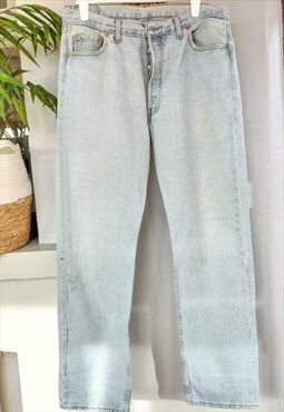 Vintage 90's 501 Tall Straight Leg Levi Jeans 