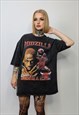 DENNIS RODMAN T-SHIRT VINTAGE WASH TEE RETRO RODZILLA TOP