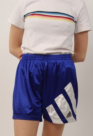 VINTAGE HIGH WAISTED ADIDAS SHORTS
