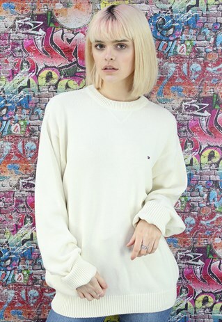 VINTAGE 90S TOMMY HILFIGER UNISEX JUMPER