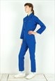 BOILER SUIT COVERALLS ZIP UP JUMPSUIT LONG SLEEVE OVERALL