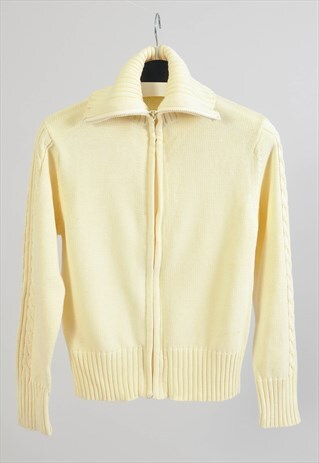 VINTAGE 00S CARDIGAN IN BEIGE