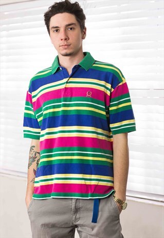 VINTAGE TOMMY HILFIGER SHIRT LOGO 90S L 9.3