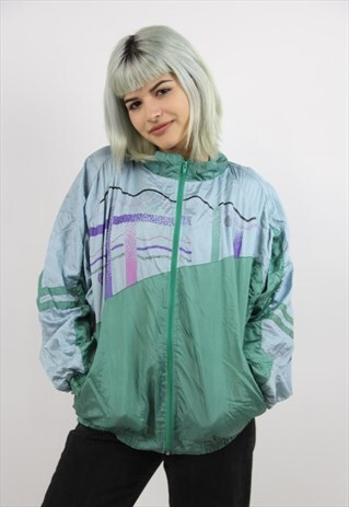 VINTAGE 90S SHELL BOMBER JACKET