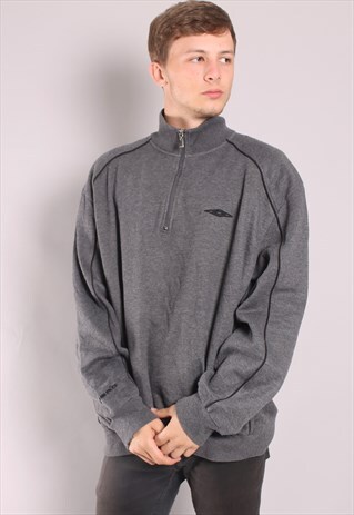 VINTAGE UMBRO 1/4 ZIP SWEATSHIRT