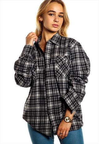 VINTAGE FLANNEL SHIRT S708