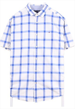 Vintage 90's Tommy Hilfiger Shirt Short Sleeve Button Up