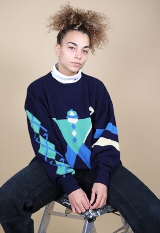 VINTAGE PRINGLE GOLF SWEATER