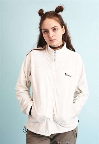 Y2K TRACKSUIT SPORTS NEUTRAL FAUX FUR SOFT JACKET