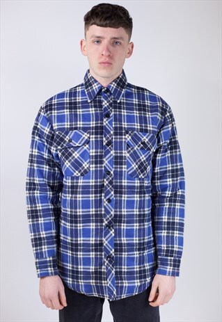 VINTAGE 90'S THICK FLANNEL SHIRT