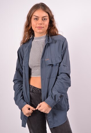VINTAGE COLUMBIA SHIRT BLUE